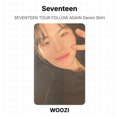 Seventeen TOUR FOLLOW AGAIN Denim Shirt Official Photocard