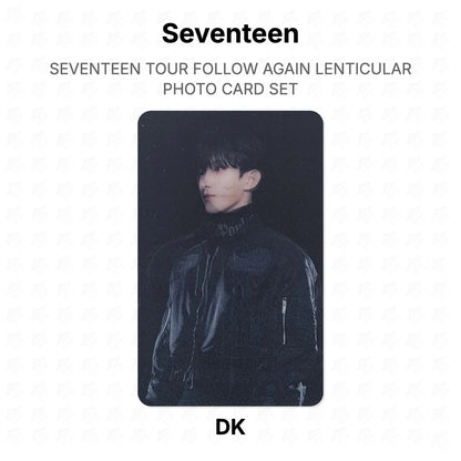 Seventeen TOUR FOLLOW AGAIN LENTICULAR PHOTO CARD SET Official Photocard