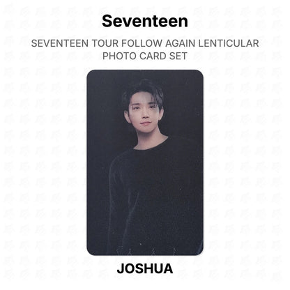 Seventeen TOUR FOLLOW AGAIN LENTICULAR PHOTO CARD SET Official Photocard