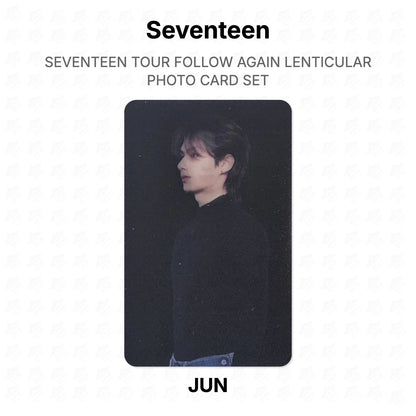 Seventeen TOUR FOLLOW AGAIN LENTICULAR PHOTO CARD SET Official Photocard