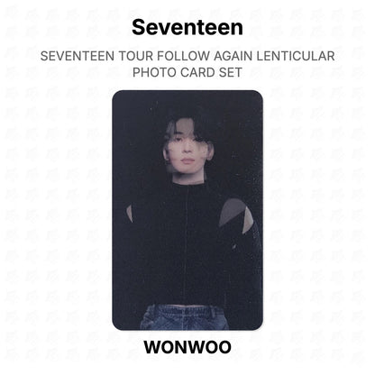 Seventeen TOUR FOLLOW AGAIN LENTICULAR PHOTO CARD SET Official Photocard
