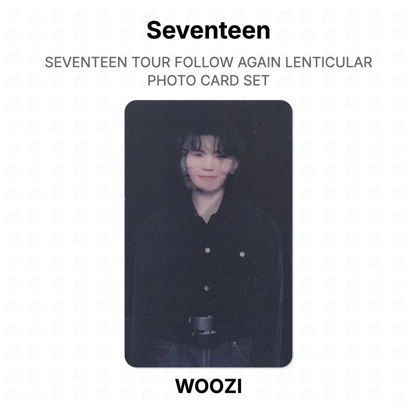 Seventeen TOUR FOLLOW AGAIN LENTICULAR PHOTO CARD SET Official Photocard