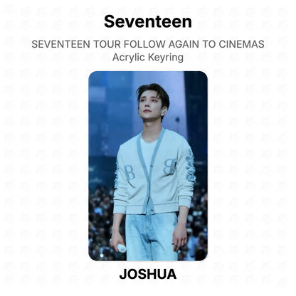 Seventeen TOUR FOLLOW AGAIN TO CINEMAS Acrylic Keyring Official Photocard