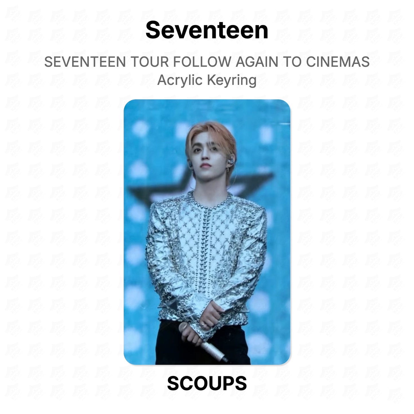 Seventeen TOUR FOLLOW AGAIN TO CINEMAS Acrylic Keyring Official Photocard