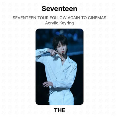 Seventeen TOUR FOLLOW AGAIN TO CINEMAS Acrylic Keyring Official Photocard