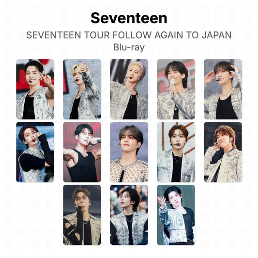 Seventeen TOUR FOLLOW AGAIN TO JAPAN Blu-ray Official Photocard