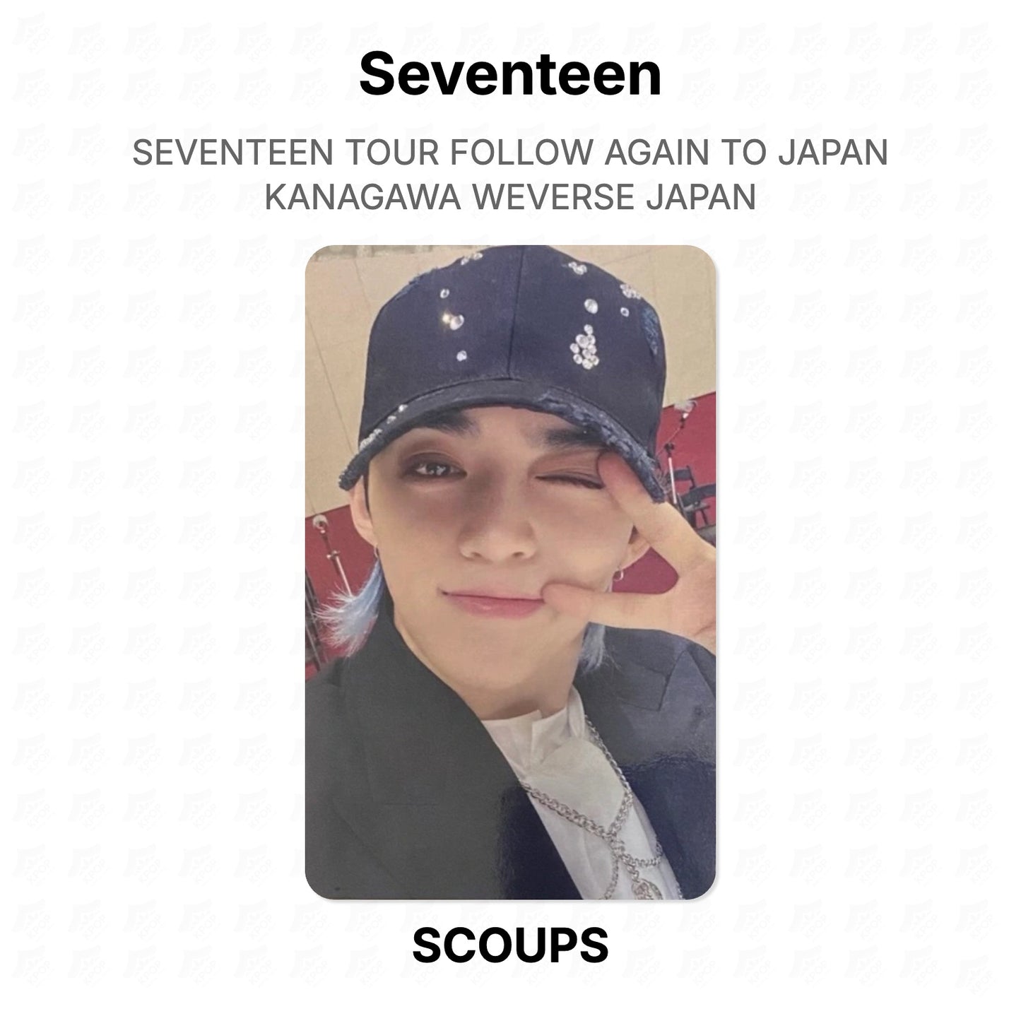 Seventeen TOUR FOLLOW AGAIN TO JAPAN KANAGAWA WEVERSE JAPAN Official Photocard