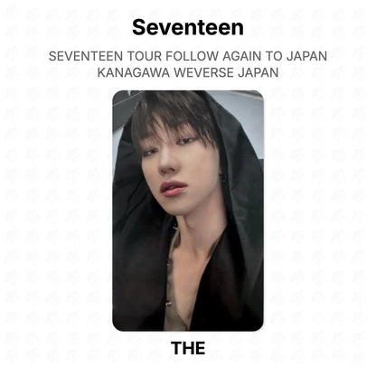 Seventeen TOUR FOLLOW AGAIN TO JAPAN KANAGAWA WEVERSE JAPAN Official Photocard