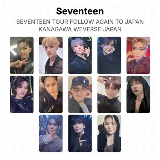 Seventeen TOUR FOLLOW AGAIN TO JAPAN KANAGAWA WEVERSE JAPAN Official Photocard