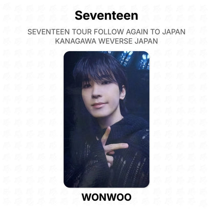 Seventeen TOUR FOLLOW AGAIN TO JAPAN KANAGAWA WEVERSE JAPAN Official Photocard