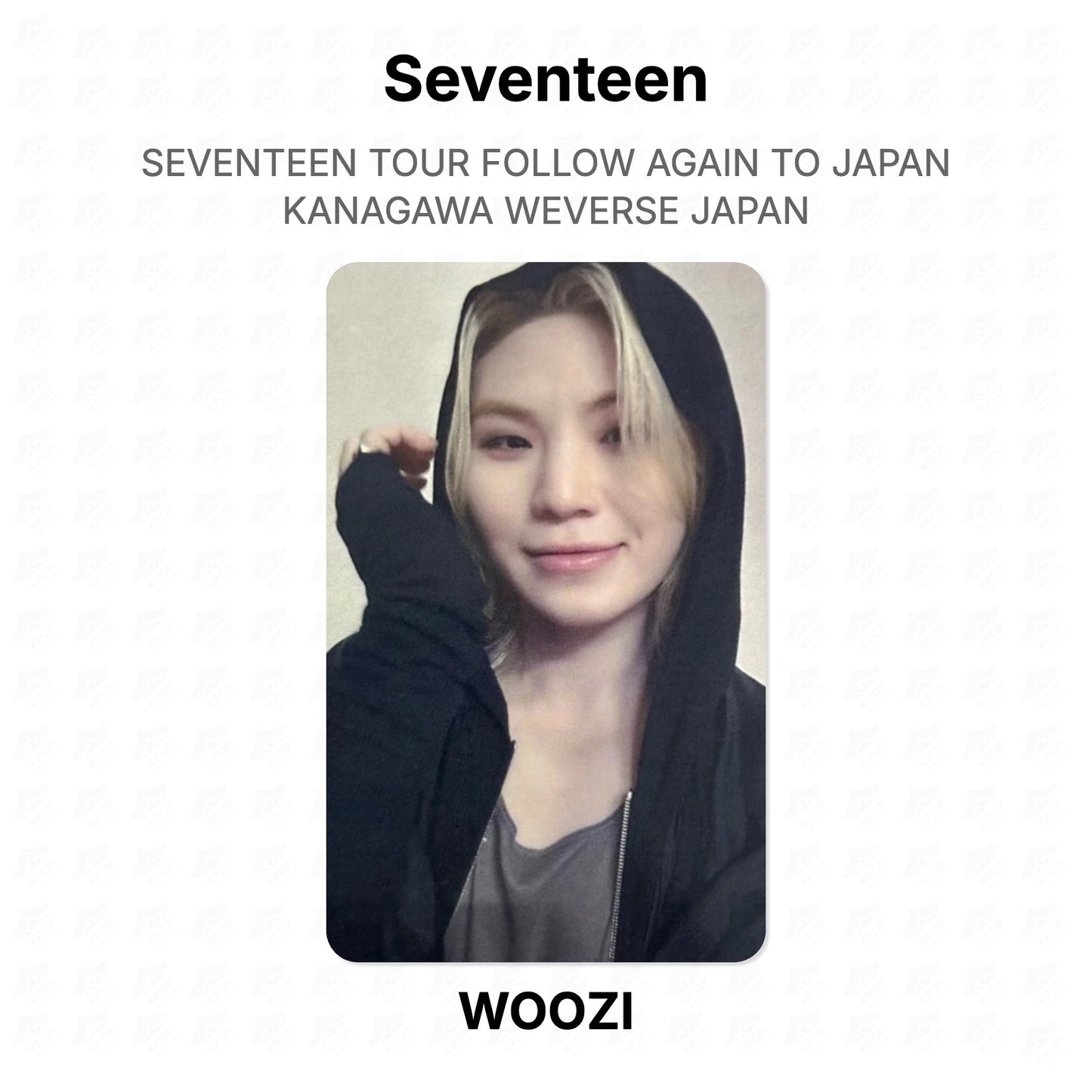 Seventeen TOUR FOLLOW AGAIN TO JAPAN KANAGAWA WEVERSE JAPAN Official Photocard