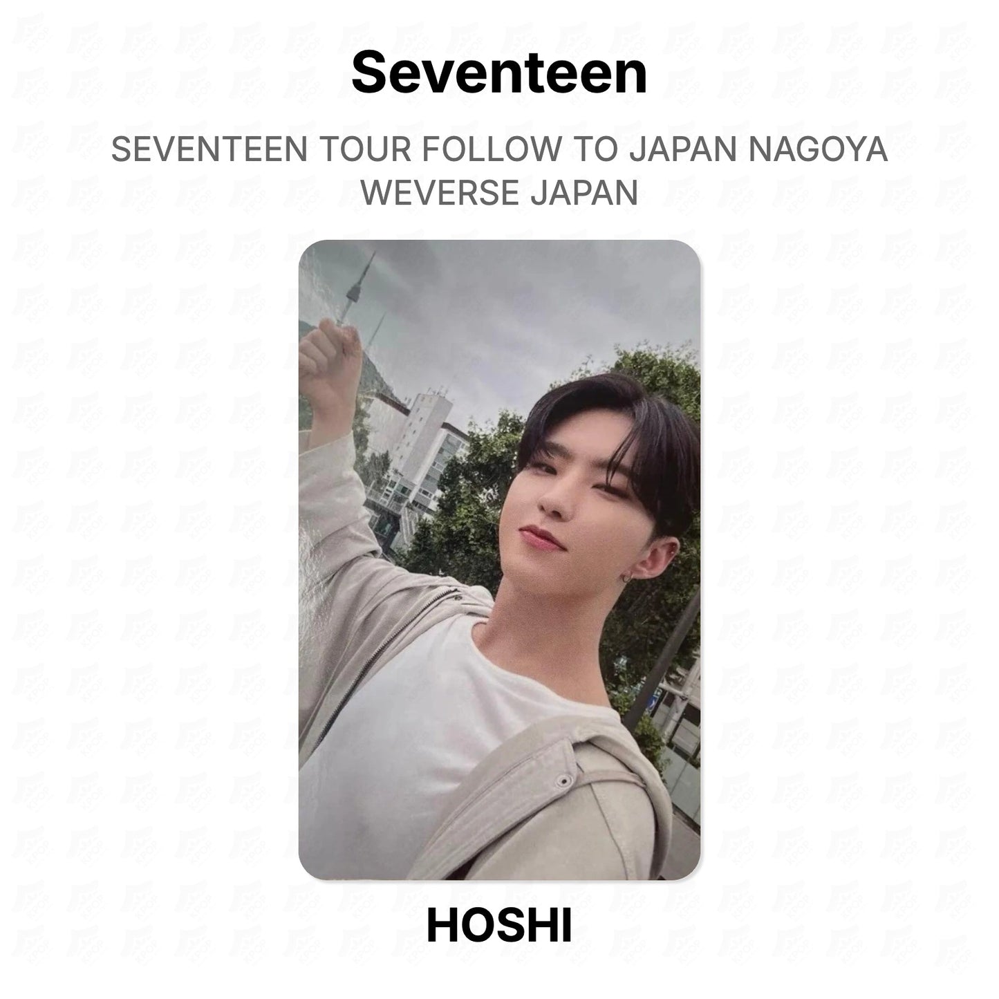 Seventeen TOUR FOLLOW TO JAPAN NAGOYA WEVERSE JAPAN Official Photocard