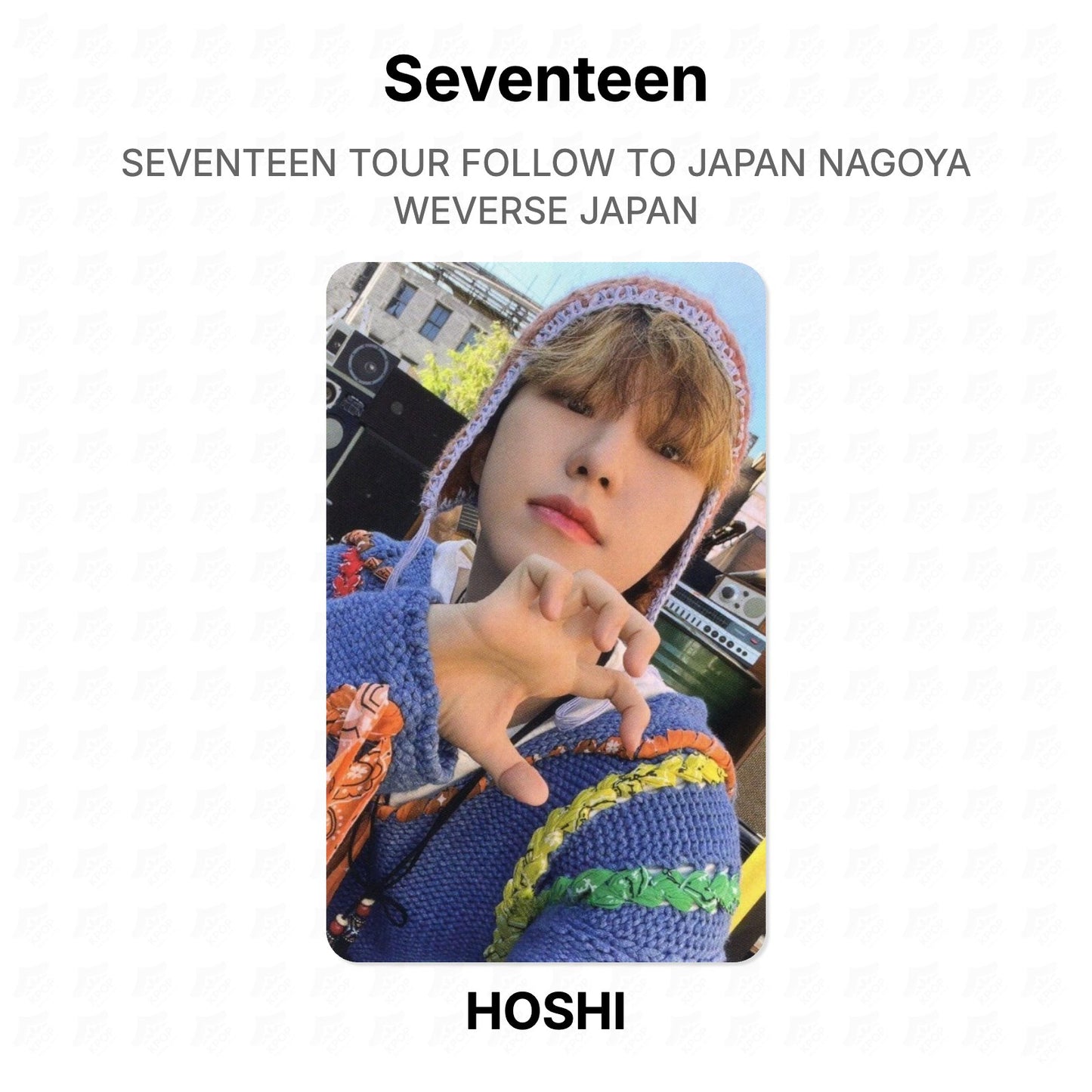 Seventeen TOUR FOLLOW TO JAPAN NAGOYA WEVERSE JAPAN Official Photocard