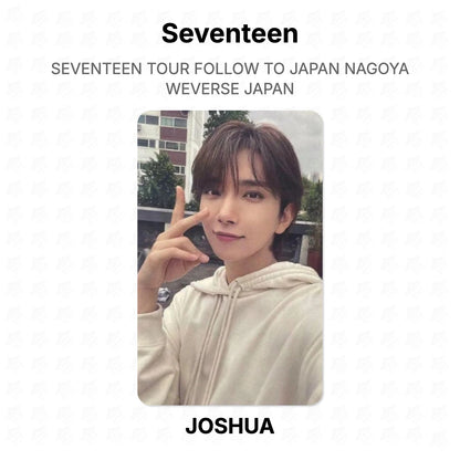 Seventeen TOUR FOLLOW TO JAPAN NAGOYA WEVERSE JAPAN Official Photocard