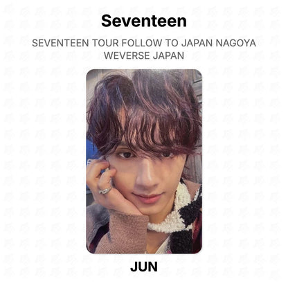 Seventeen TOUR FOLLOW TO JAPAN NAGOYA WEVERSE JAPAN Official Photocard