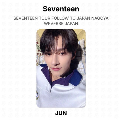 Seventeen TOUR FOLLOW TO JAPAN NAGOYA WEVERSE JAPAN Official Photocard