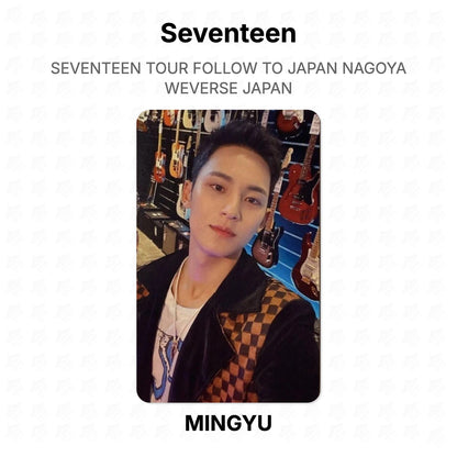 Seventeen TOUR FOLLOW TO JAPAN NAGOYA WEVERSE JAPAN Official Photocard