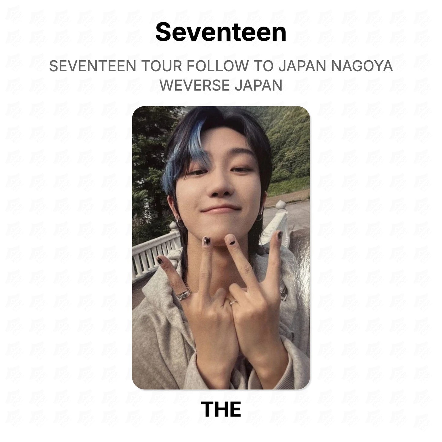 Seventeen TOUR FOLLOW TO JAPAN NAGOYA WEVERSE JAPAN Official Photocard