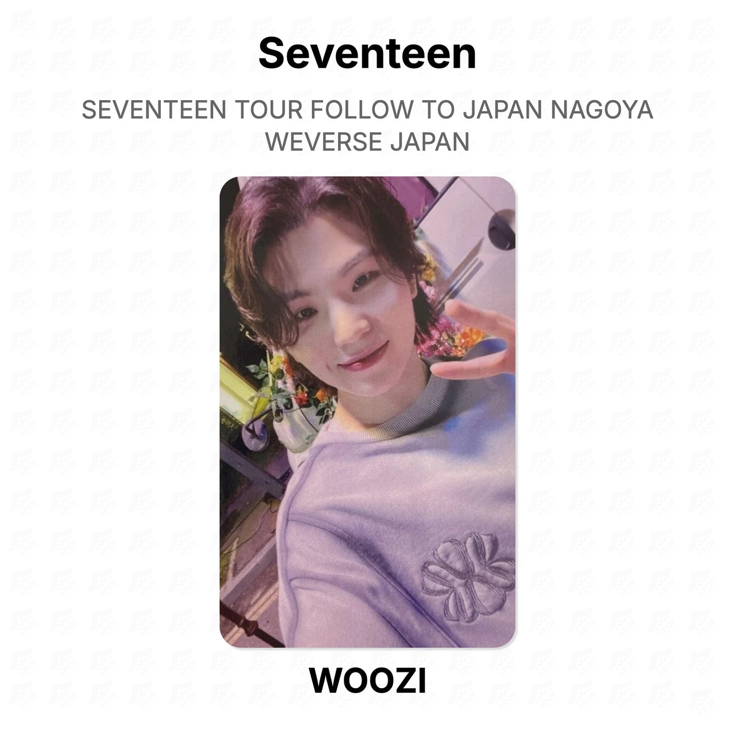 Seventeen TOUR FOLLOW TO JAPAN NAGOYA WEVERSE JAPAN Official Photocard