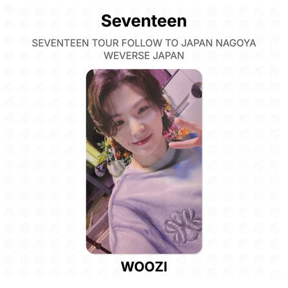 Seventeen TOUR FOLLOW TO JAPAN NAGOYA WEVERSE JAPAN Official Photocard
