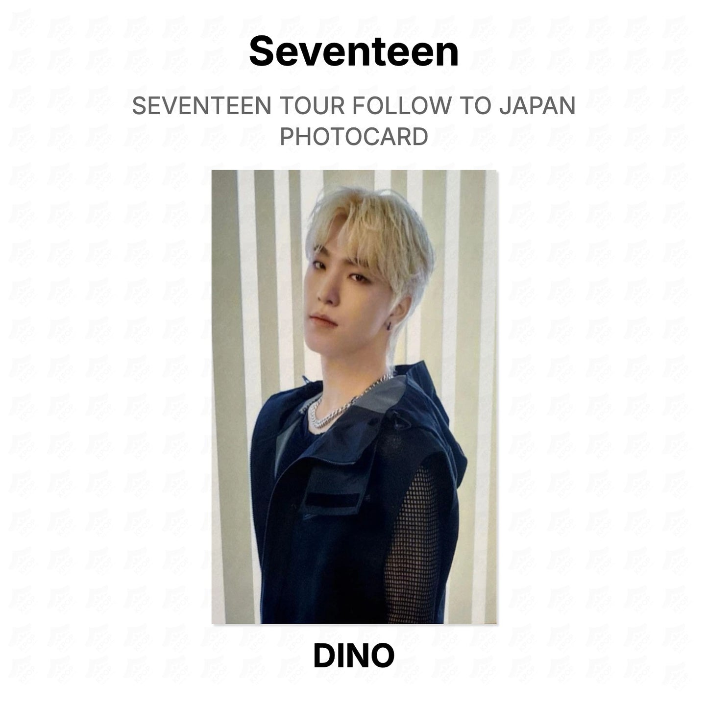 Seventeen TOUR FOLLOW TO JAPAN PHOTOCARD Official Photocard