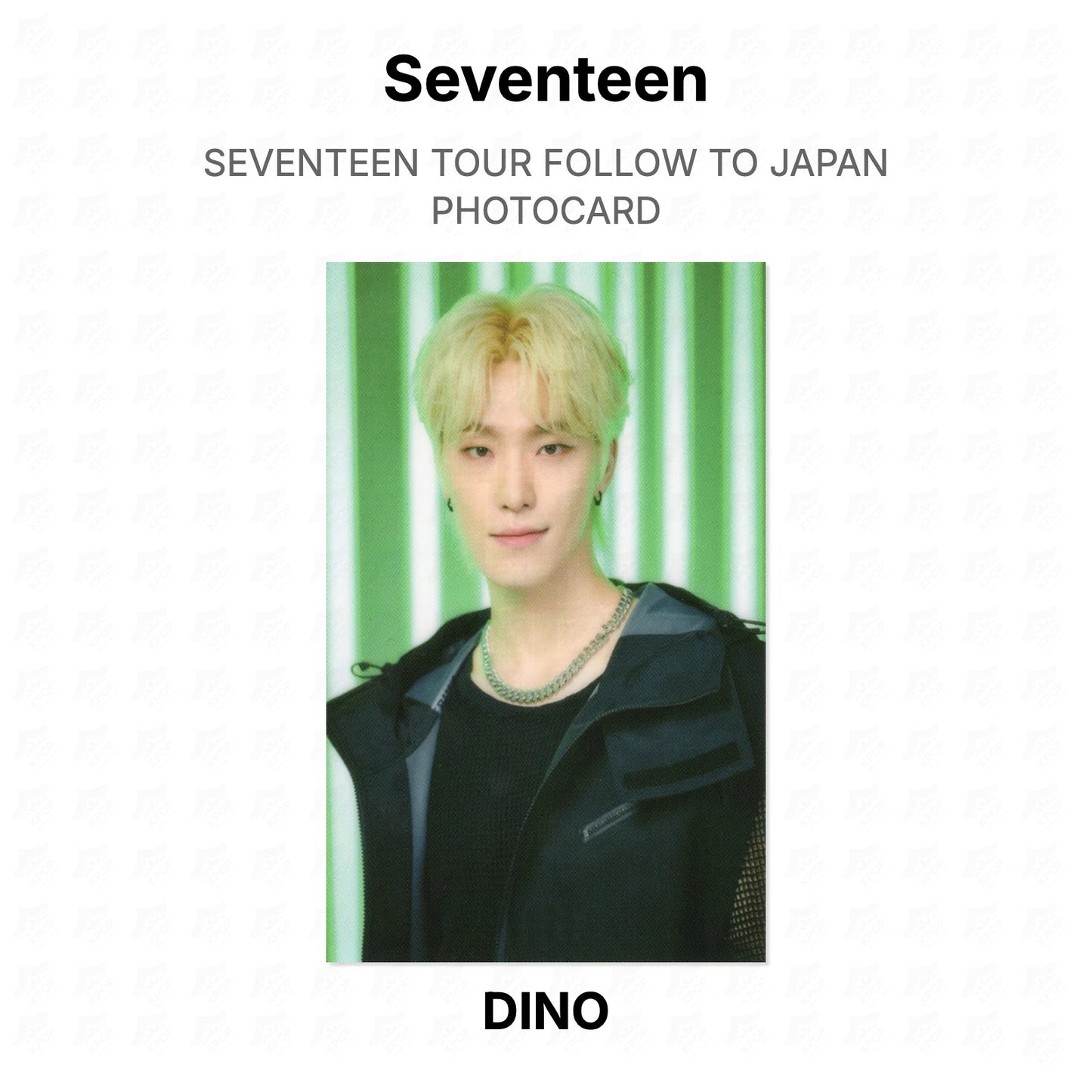 Seventeen TOUR FOLLOW TO JAPAN PHOTOCARD Official Photocard