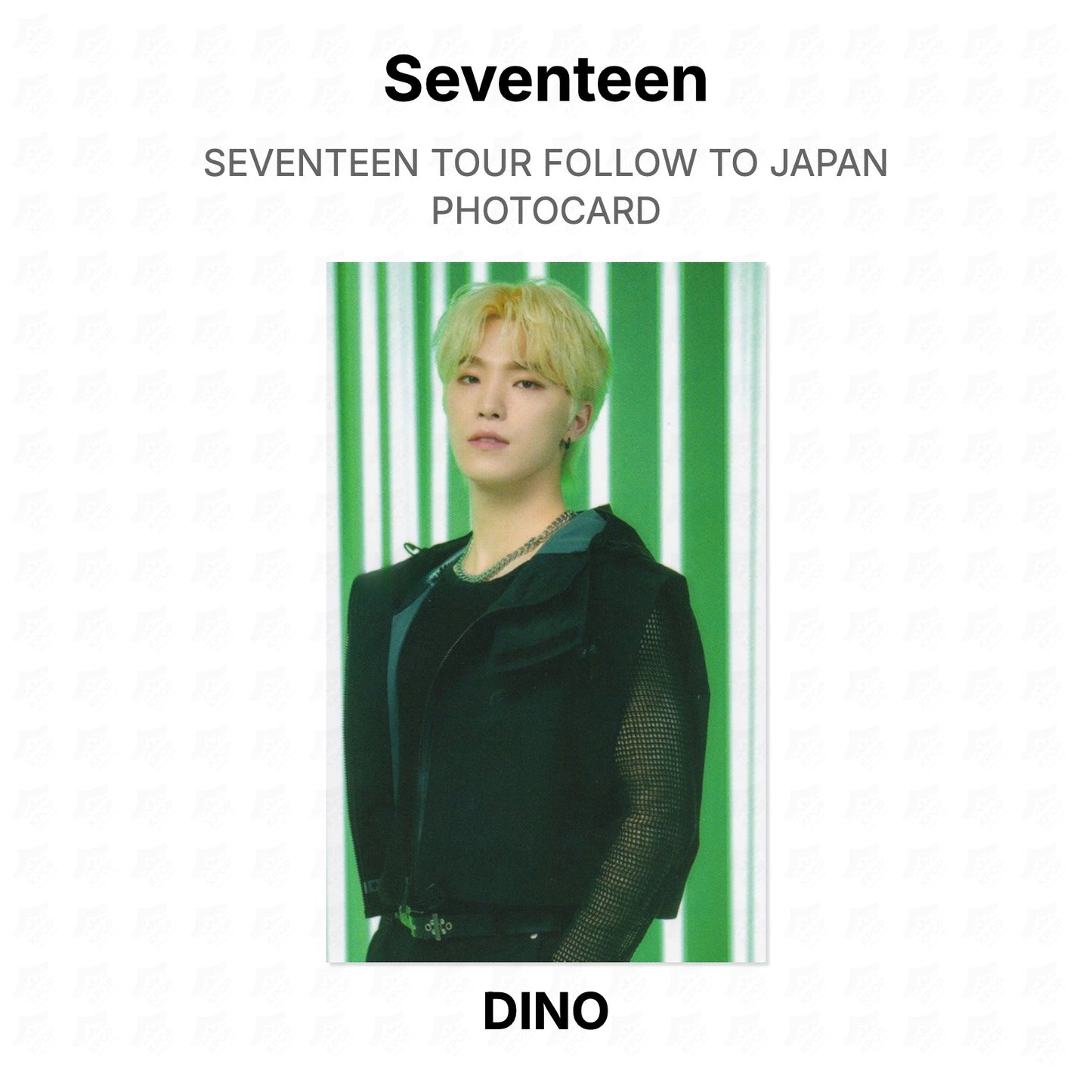 Seventeen TOUR FOLLOW TO JAPAN PHOTOCARD Official Photocard