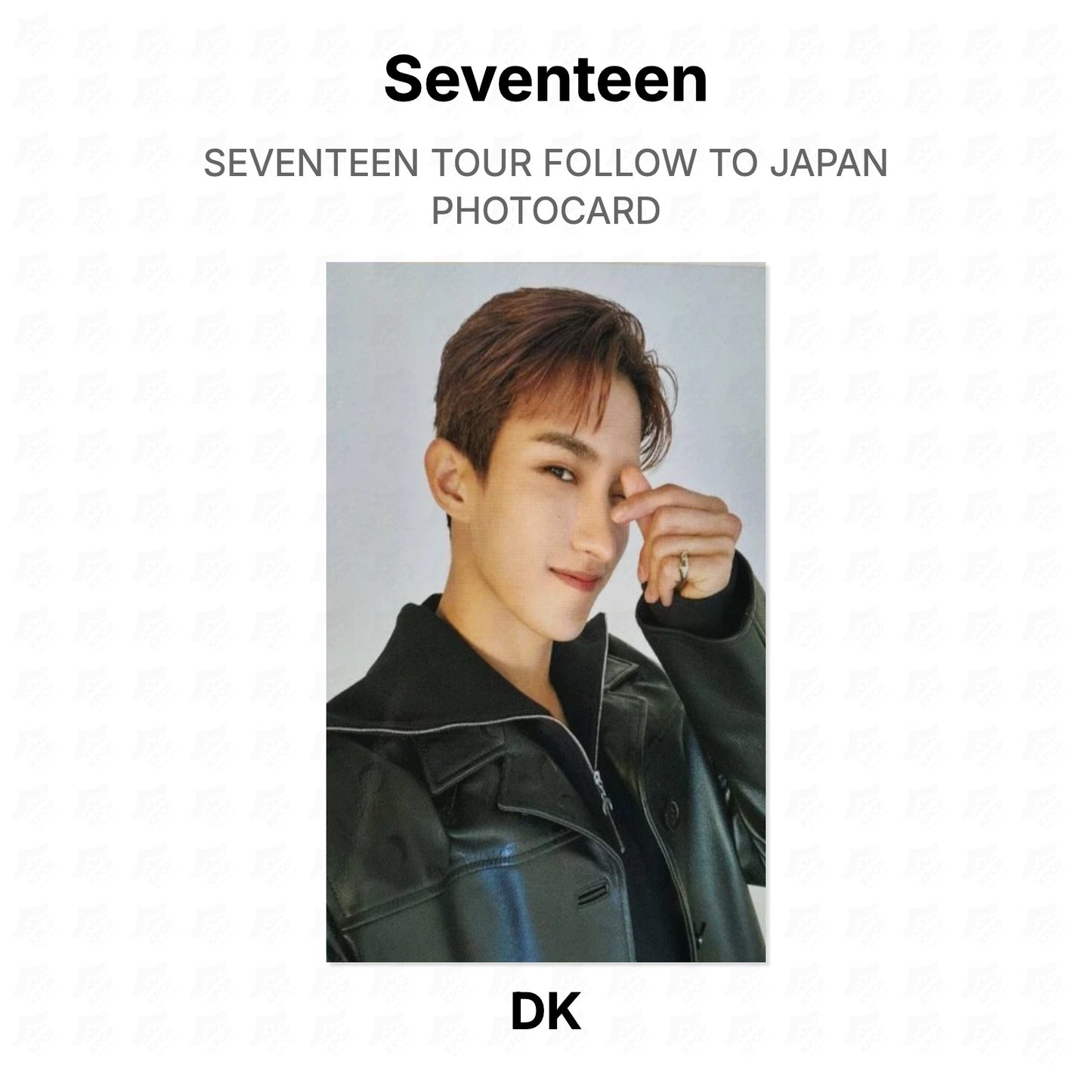 Seventeen TOUR FOLLOW TO JAPAN PHOTOCARD Official Photocard