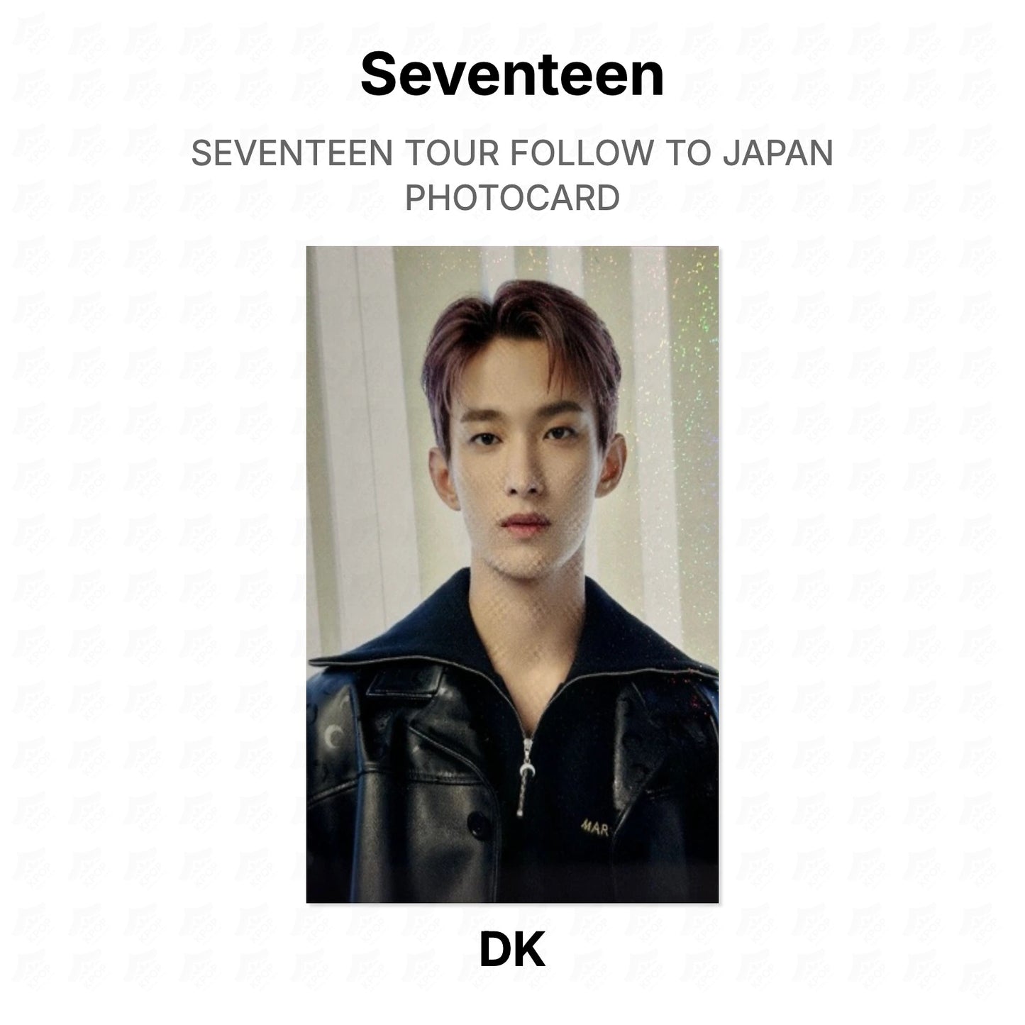 Seventeen TOUR FOLLOW TO JAPAN PHOTOCARD Official Photocard