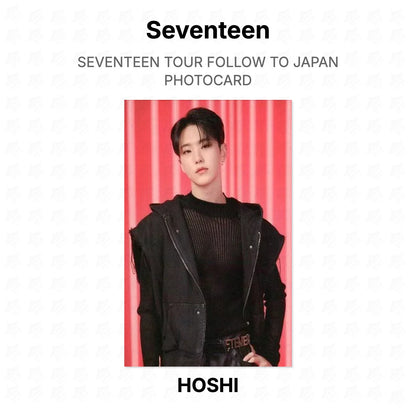 Seventeen TOUR FOLLOW TO JAPAN PHOTOCARD Official Photocard