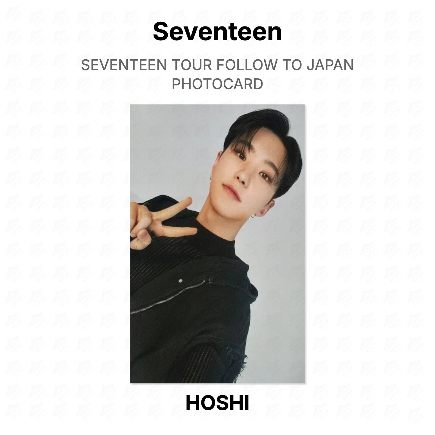 Seventeen TOUR FOLLOW TO JAPAN PHOTOCARD Official Photocard