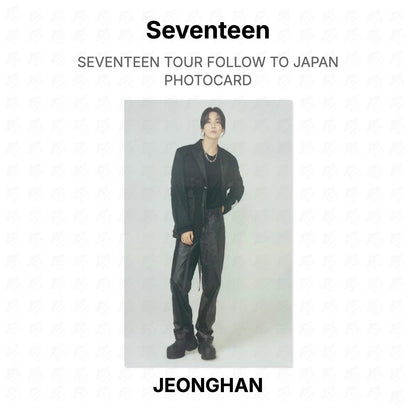 Seventeen TOUR FOLLOW TO JAPAN PHOTOCARD Official Photocard