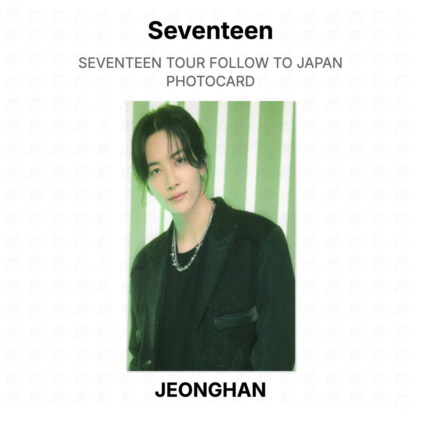 Seventeen TOUR FOLLOW TO JAPAN PHOTOCARD Official Photocard