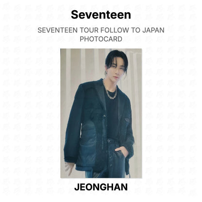 Seventeen TOUR FOLLOW TO JAPAN PHOTOCARD Official Photocard