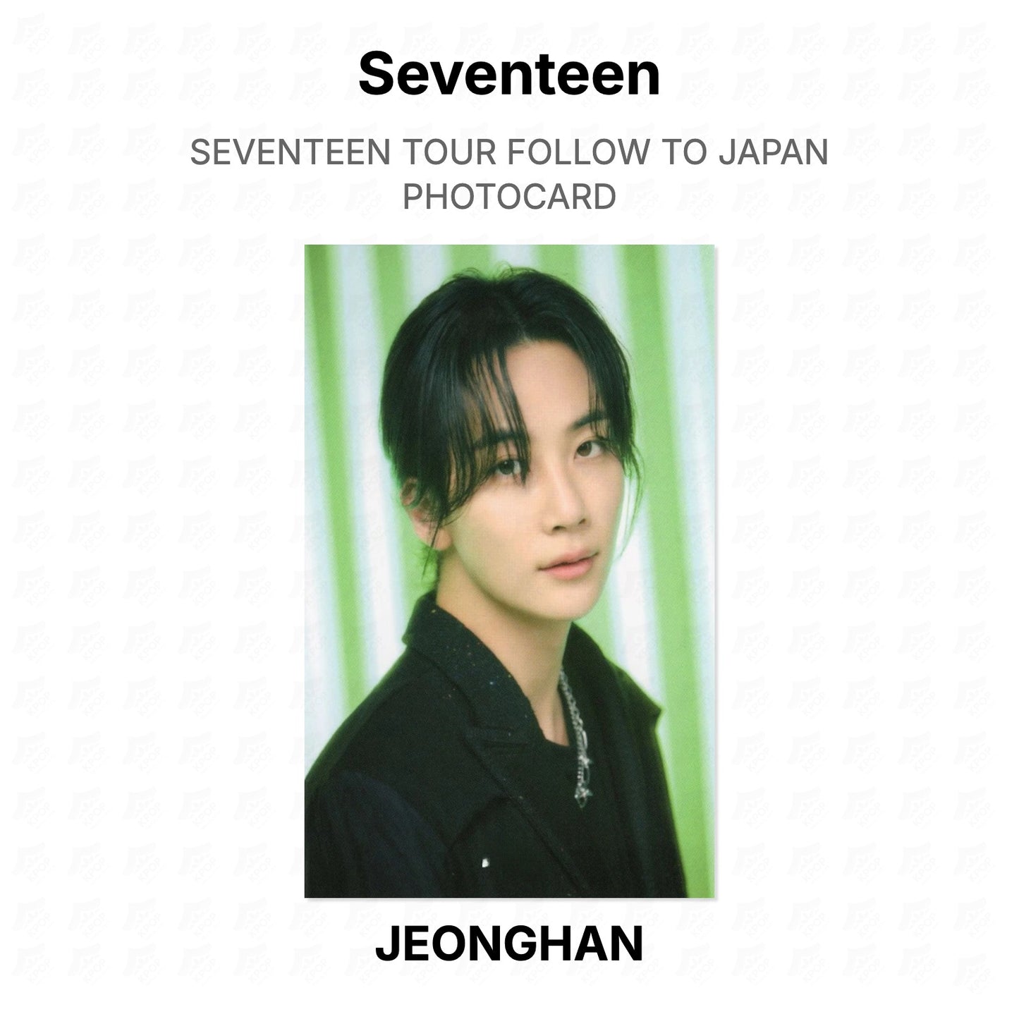 Seventeen TOUR FOLLOW TO JAPAN PHOTOCARD Official Photocard