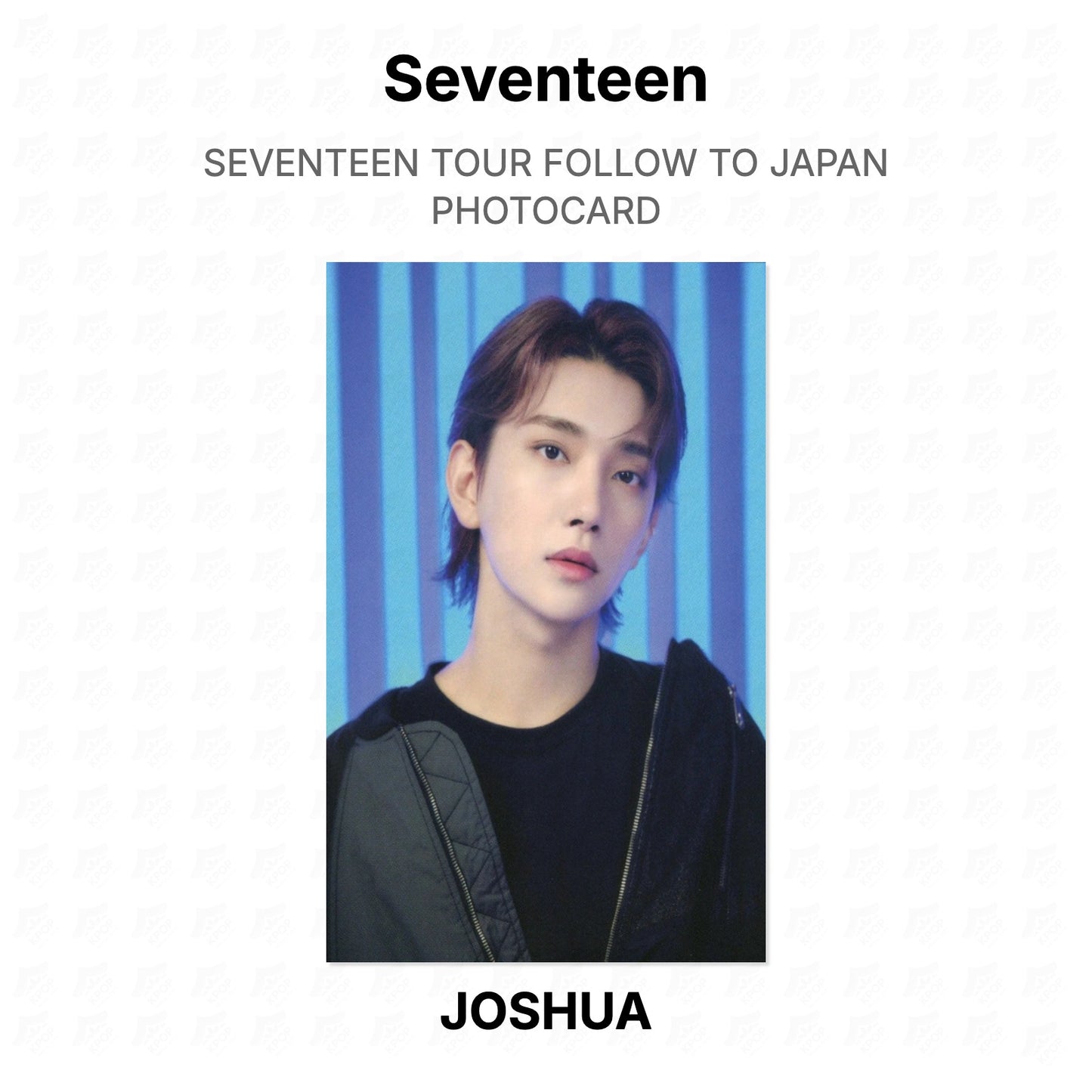 Seventeen TOUR FOLLOW TO JAPAN PHOTOCARD Official Photocard