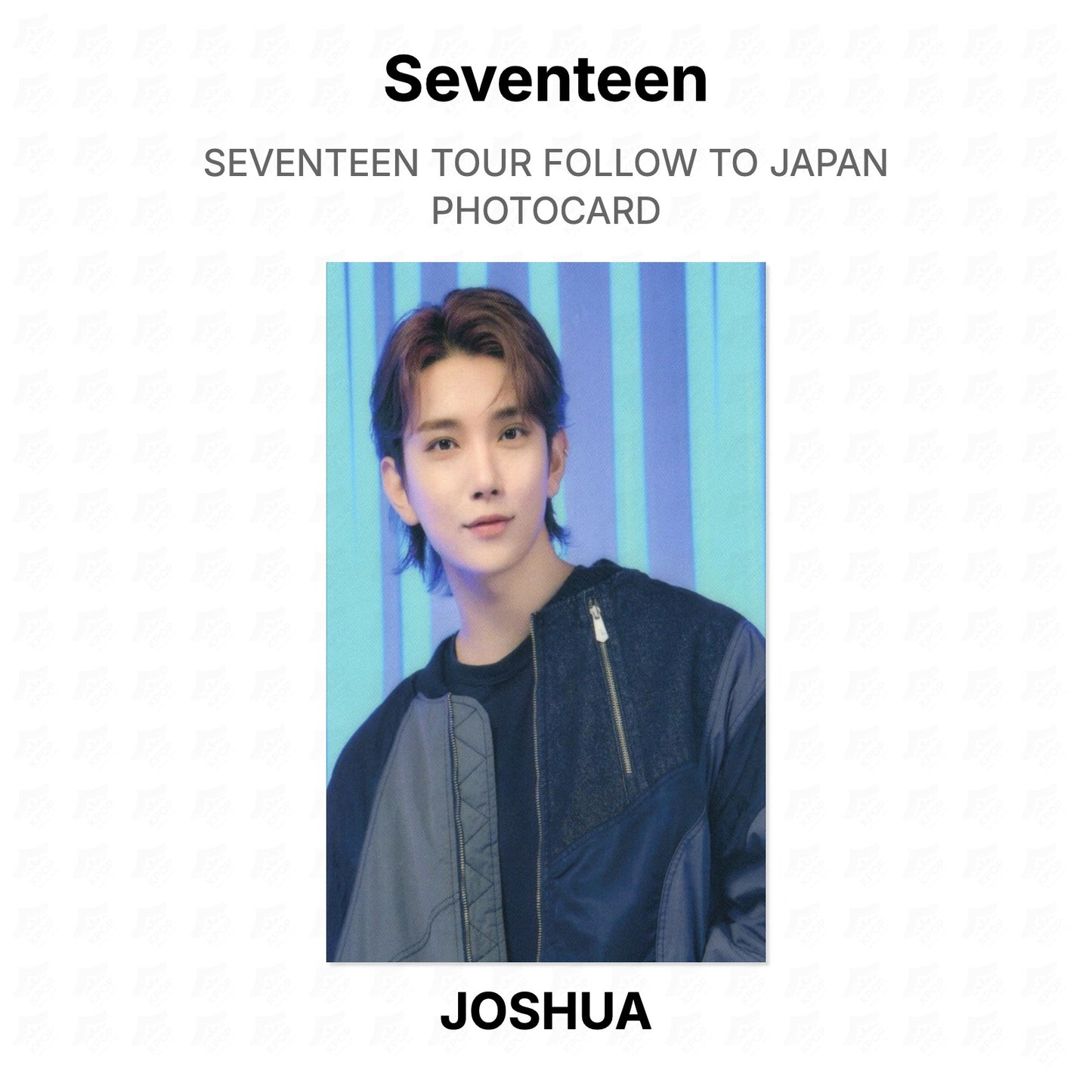 Seventeen TOUR FOLLOW TO JAPAN PHOTOCARD Official Photocard