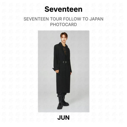 Seventeen TOUR FOLLOW TO JAPAN PHOTOCARD Official Photocard