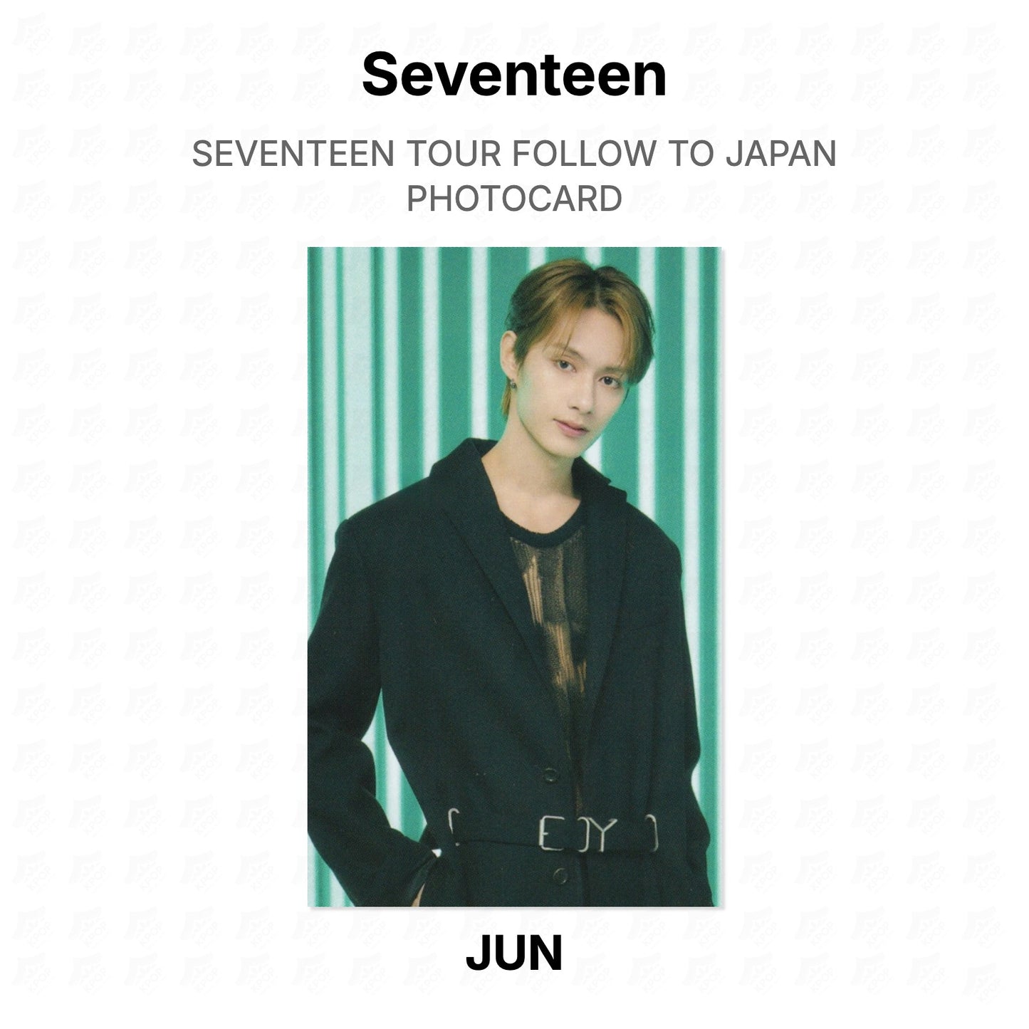 Seventeen TOUR FOLLOW TO JAPAN PHOTOCARD Official Photocard