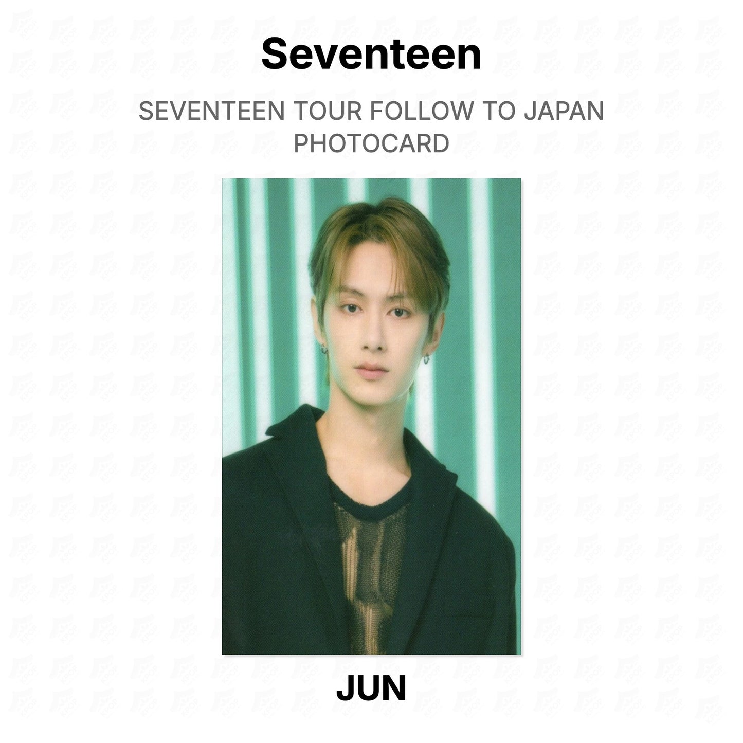 Seventeen TOUR FOLLOW TO JAPAN PHOTOCARD Official Photocard