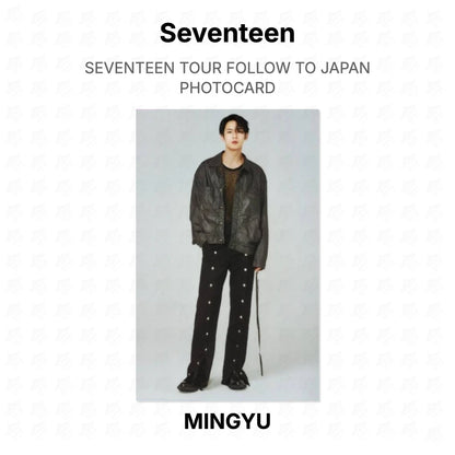 Seventeen TOUR FOLLOW TO JAPAN PHOTOCARD Official Photocard