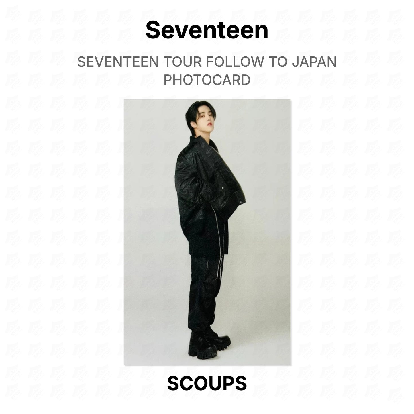 Seventeen TOUR FOLLOW TO JAPAN PHOTOCARD Official Photocard