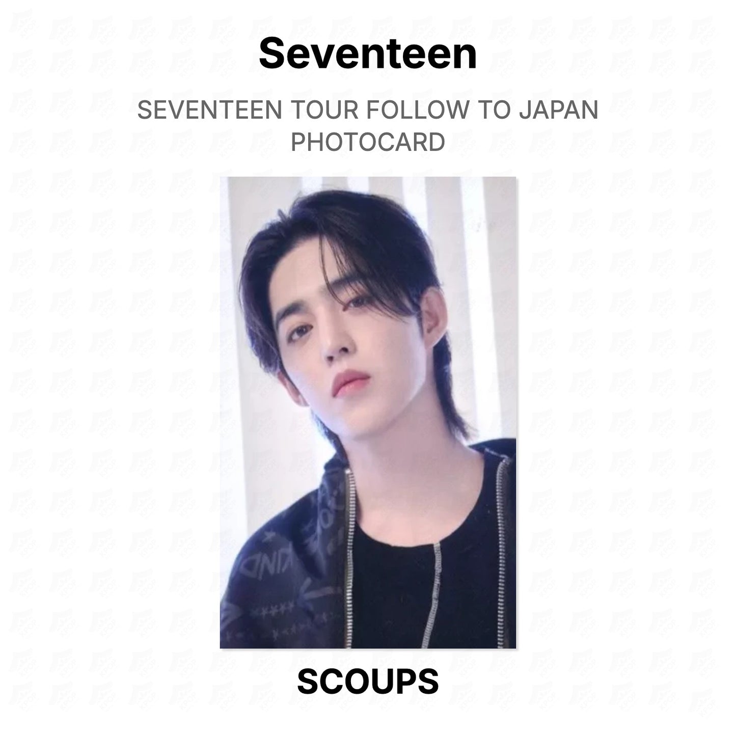 Seventeen TOUR FOLLOW TO JAPAN PHOTOCARD Official Photocard