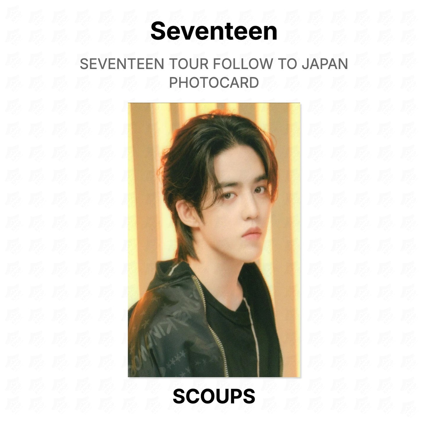 Seventeen TOUR FOLLOW TO JAPAN PHOTOCARD Official Photocard
