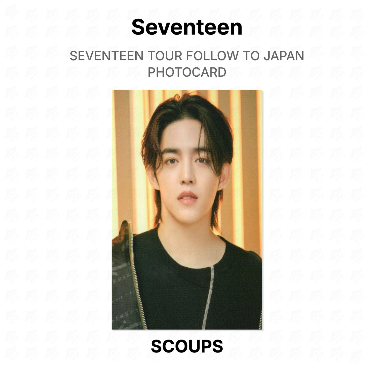Seventeen TOUR FOLLOW TO JAPAN PHOTOCARD Official Photocard