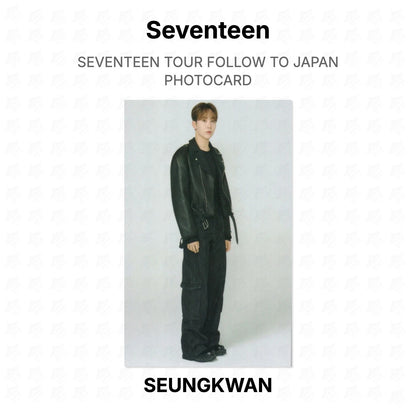Seventeen TOUR FOLLOW TO JAPAN PHOTOCARD Official Photocard
