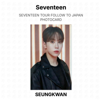 Seventeen TOUR FOLLOW TO JAPAN PHOTOCARD Official Photocard