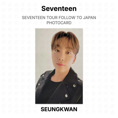 Seventeen TOUR FOLLOW TO JAPAN PHOTOCARD Official Photocard
