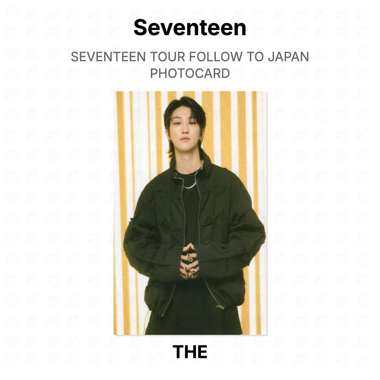 Seventeen TOUR FOLLOW TO JAPAN PHOTOCARD Official Photocard