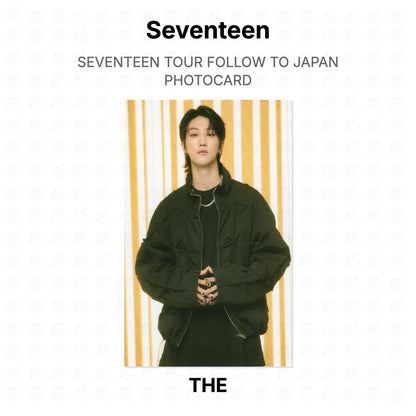 Seventeen TOUR FOLLOW TO JAPAN PHOTOCARD Official Photocard
